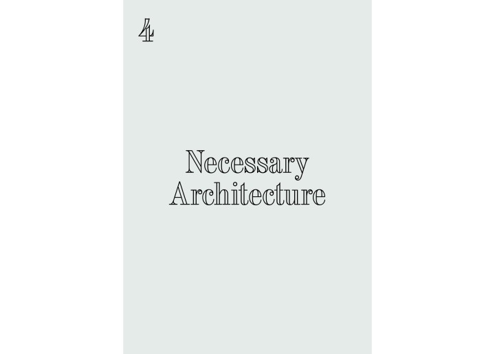 4 Necessary Architecture Cover 