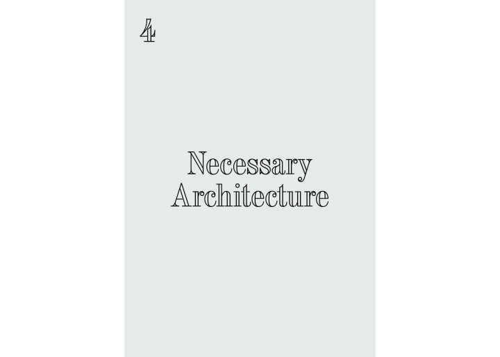 4 Necessary Architecture Cover