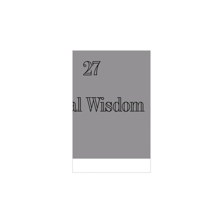 27 Conventional Wisdom Index