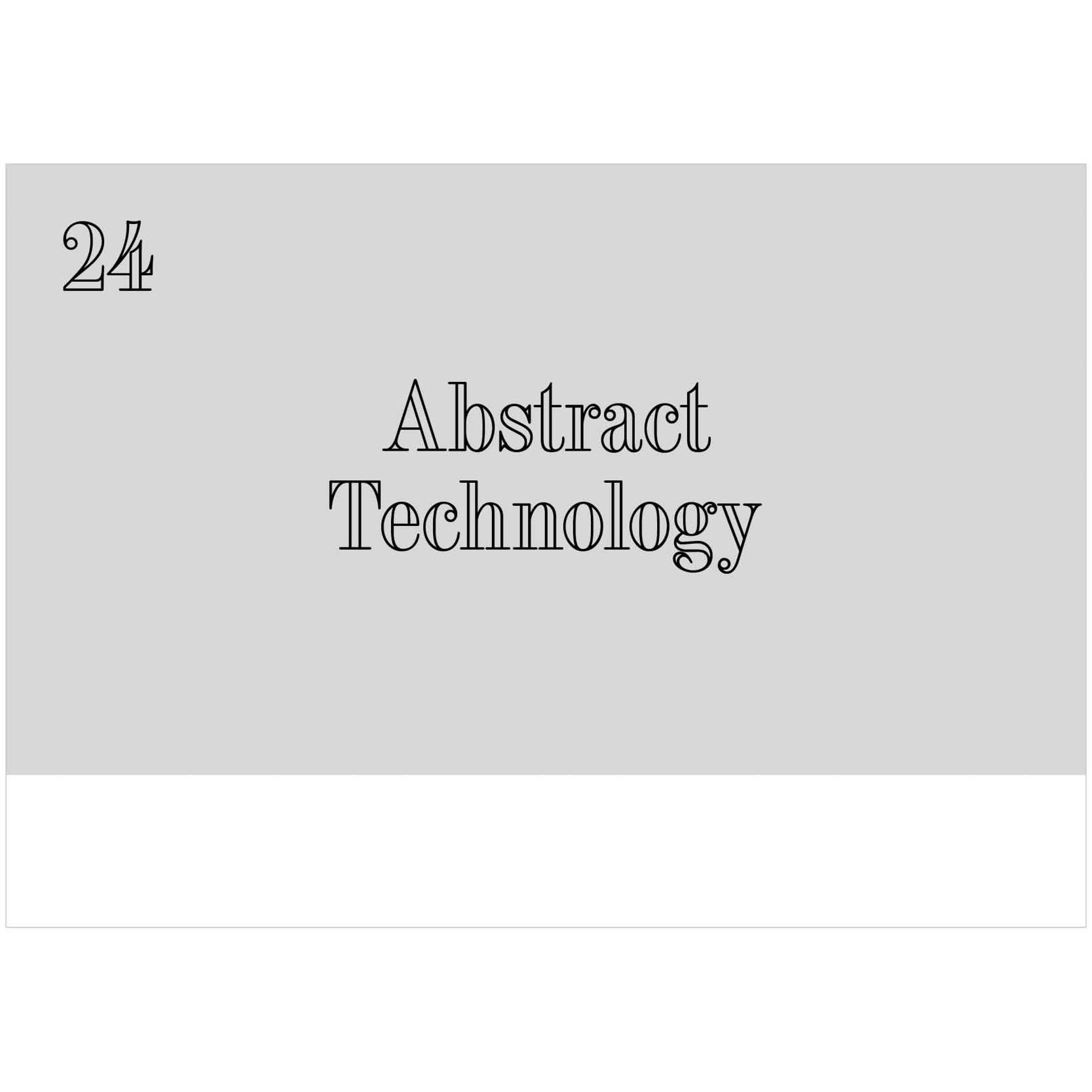AWC 24 – ABSTRACT TECHNOLOGY - OFFICE Kersten Geers David Van Severen